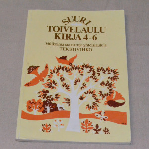 Suuri toivelaulukirja 4-6 Tekstivihko